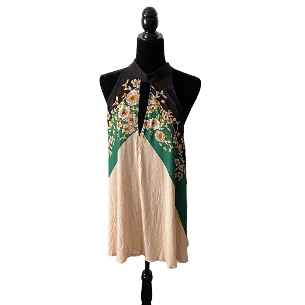 NWT Free People bohemian halter tunic dress